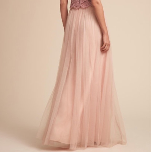 Jenny Yoo Dresses & Skirts - BHLDN Jenny Yoo Collection Louise Pink Tulle Skirt